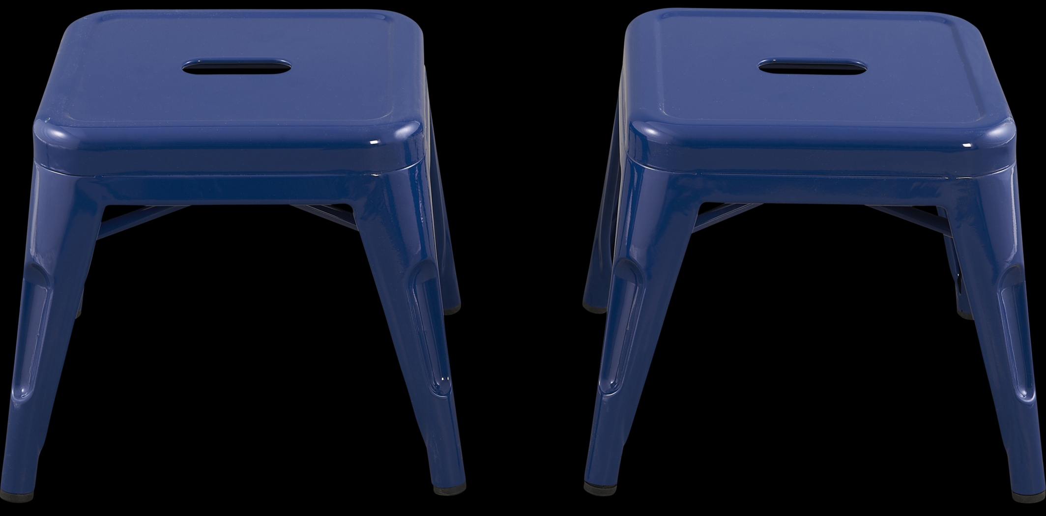 Kids Cleome Navy Chair, Set of 2 - Thumbnail - Image 2