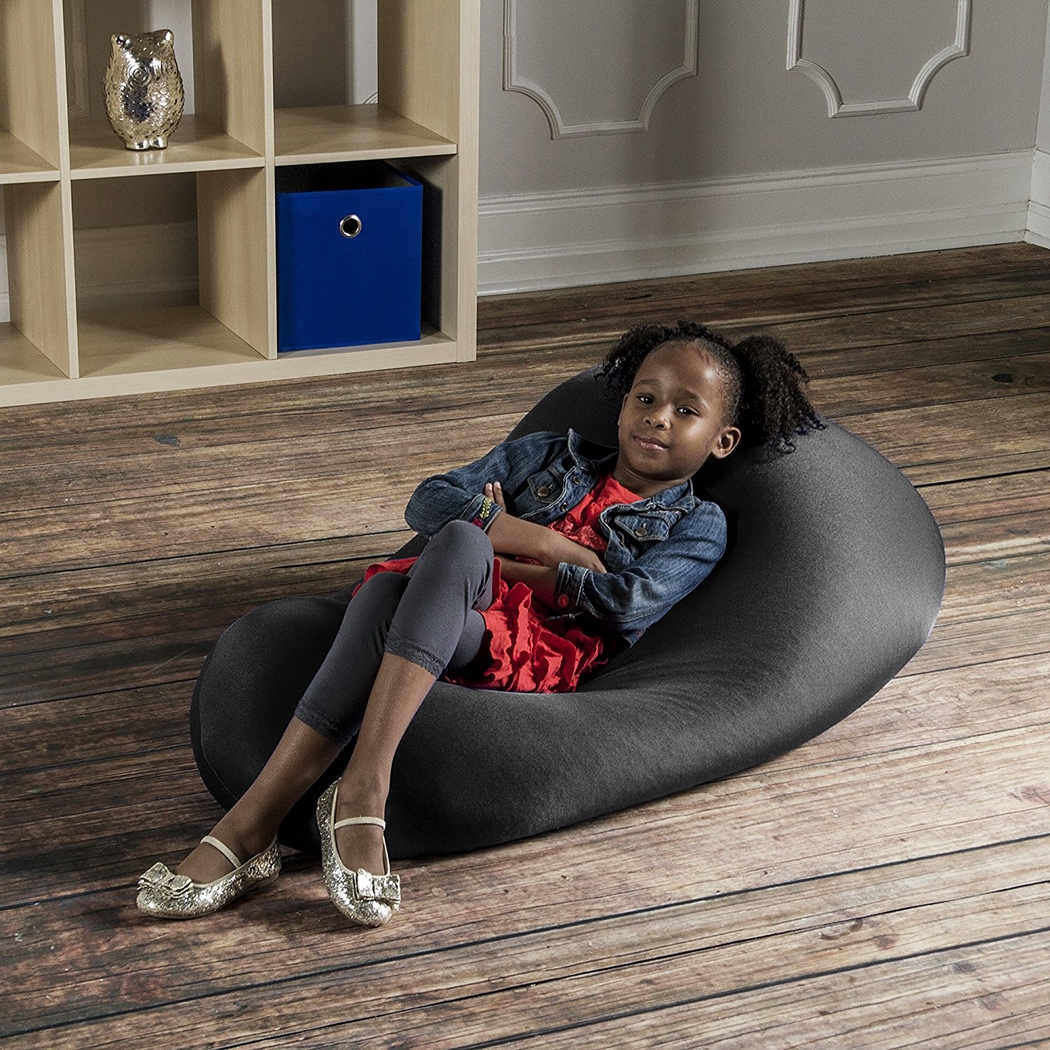 Kids Cloud Nest Small Black Bean Bag Ch - Thumbnail - Image 3