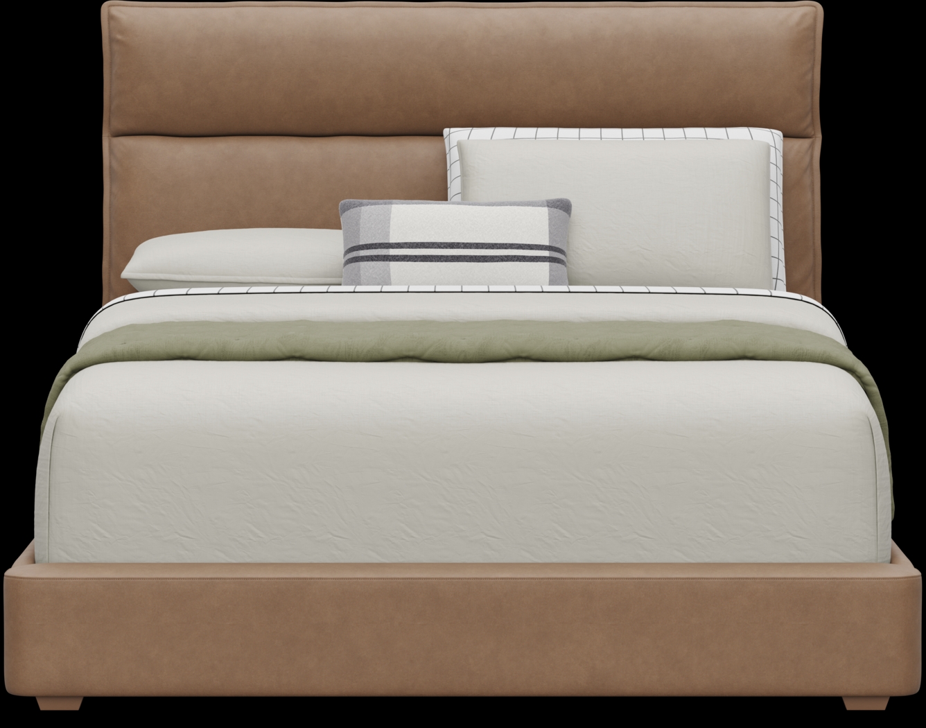 Kids Cloud9 Saddle Full Upholstered Bed - Thumbnail - Image 3