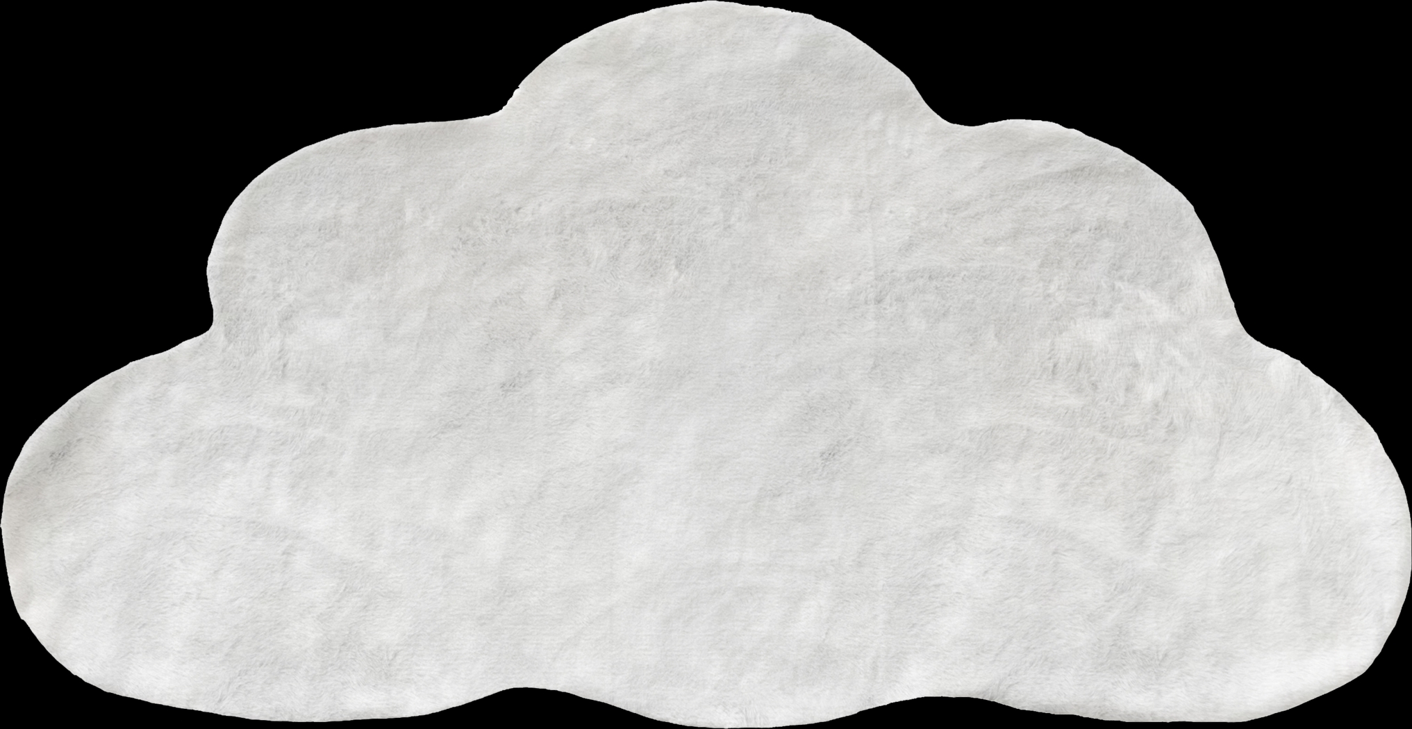 Kids Cloudscape Ivory 2'8 x 4'8 Rug - Thumbnail - Image 1