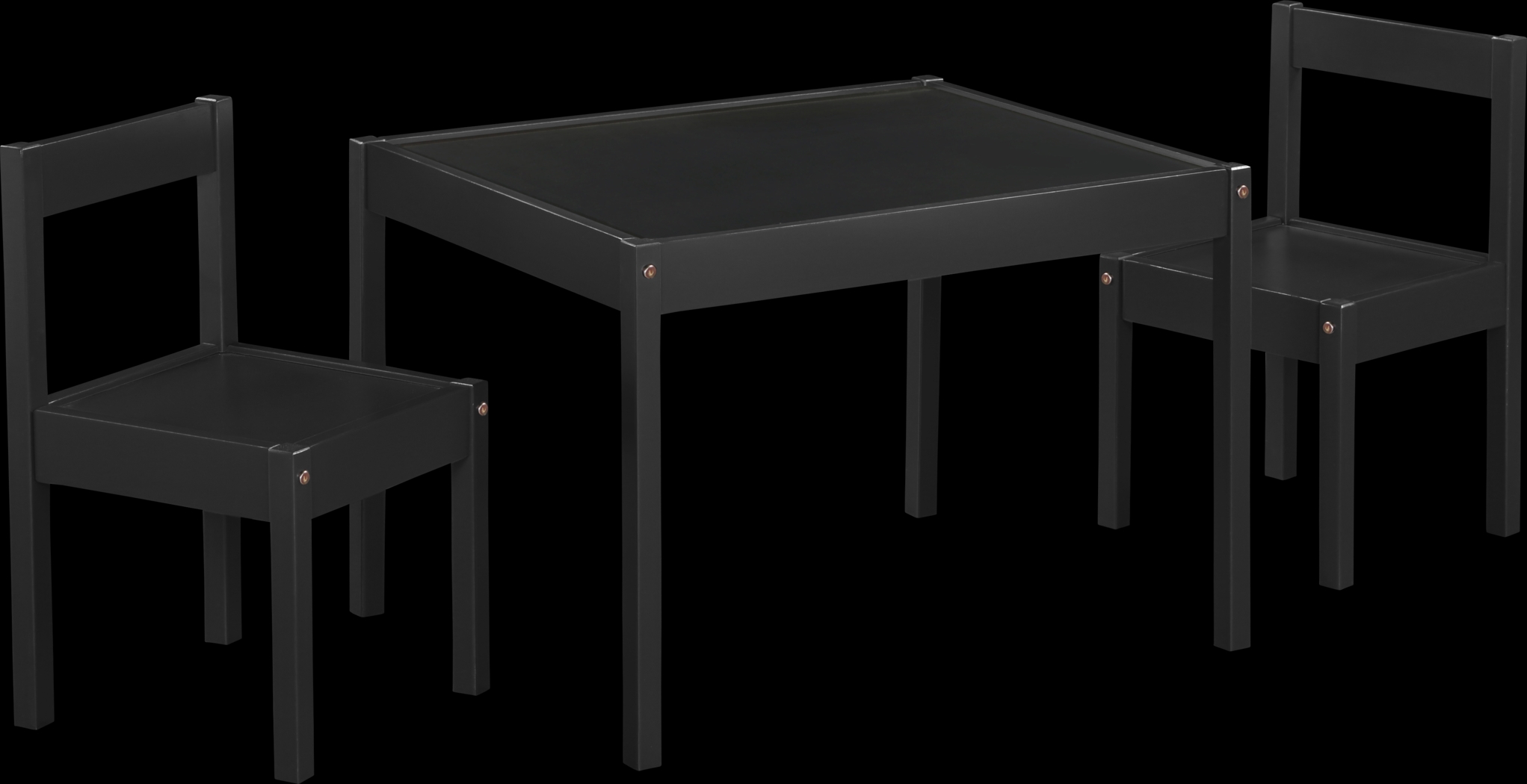 Kids Clyren Black Table Set - Thumbnail - Image 1