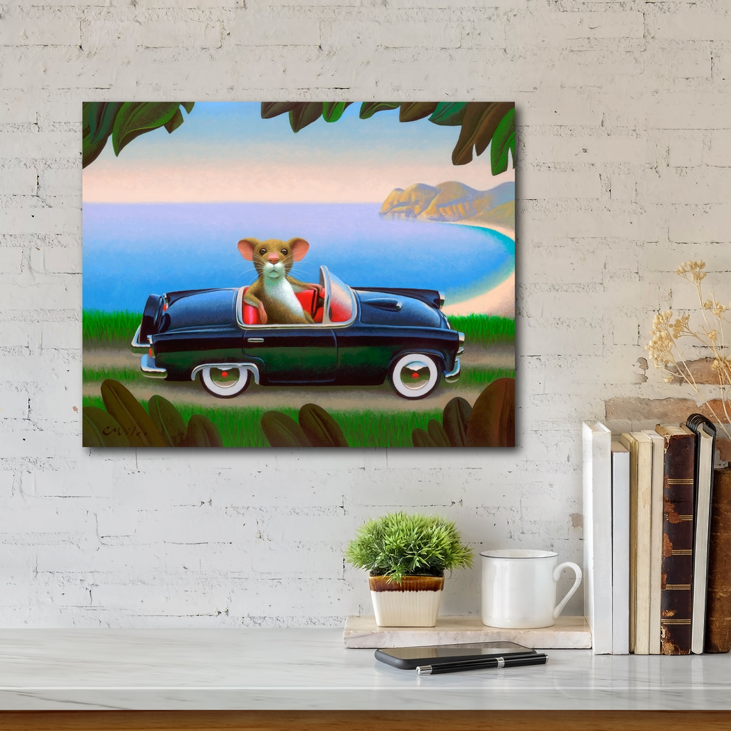 Kids Coast Drive Blue Artwork - Thumbnail - Image 2