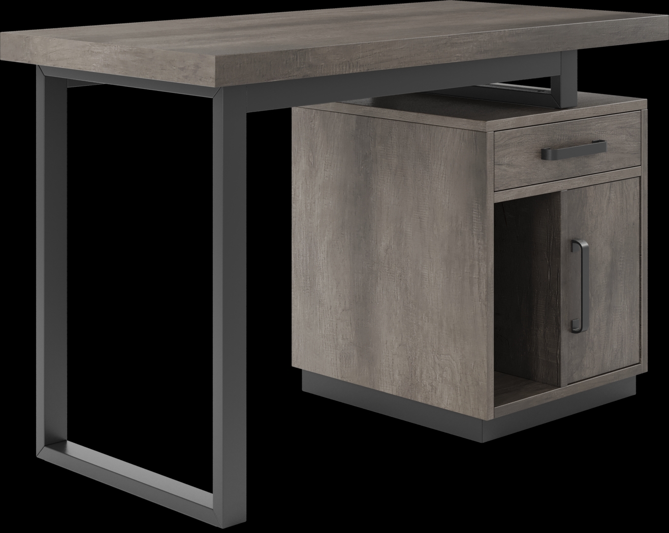 Kids Colefax Avenue Dark Gray Desk - Thumbnail - Image 2