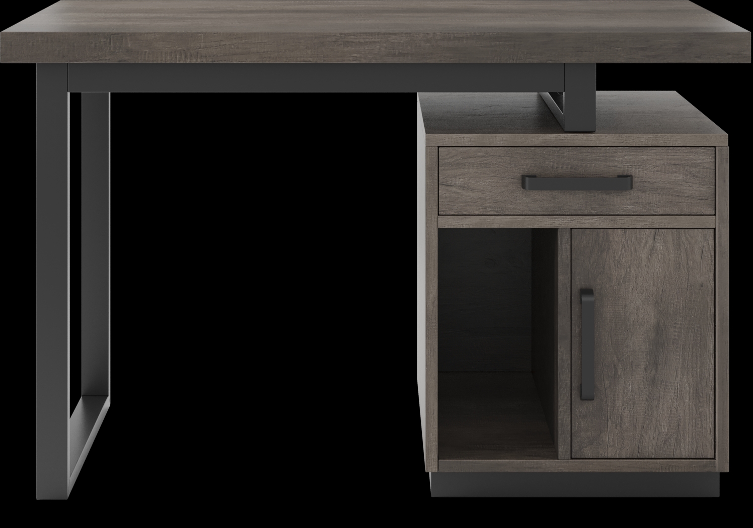 Kids Colefax Avenue Dark Gray Desk - Thumbnail - Image 1