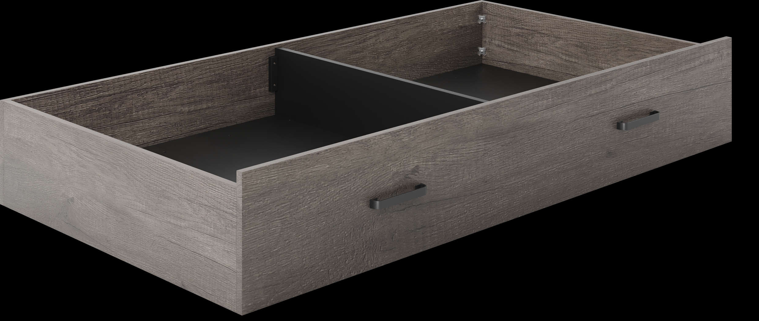 Kids Colefax Avenue Dark Gray Twin Storage Trundle - Thumbnail - Image 2