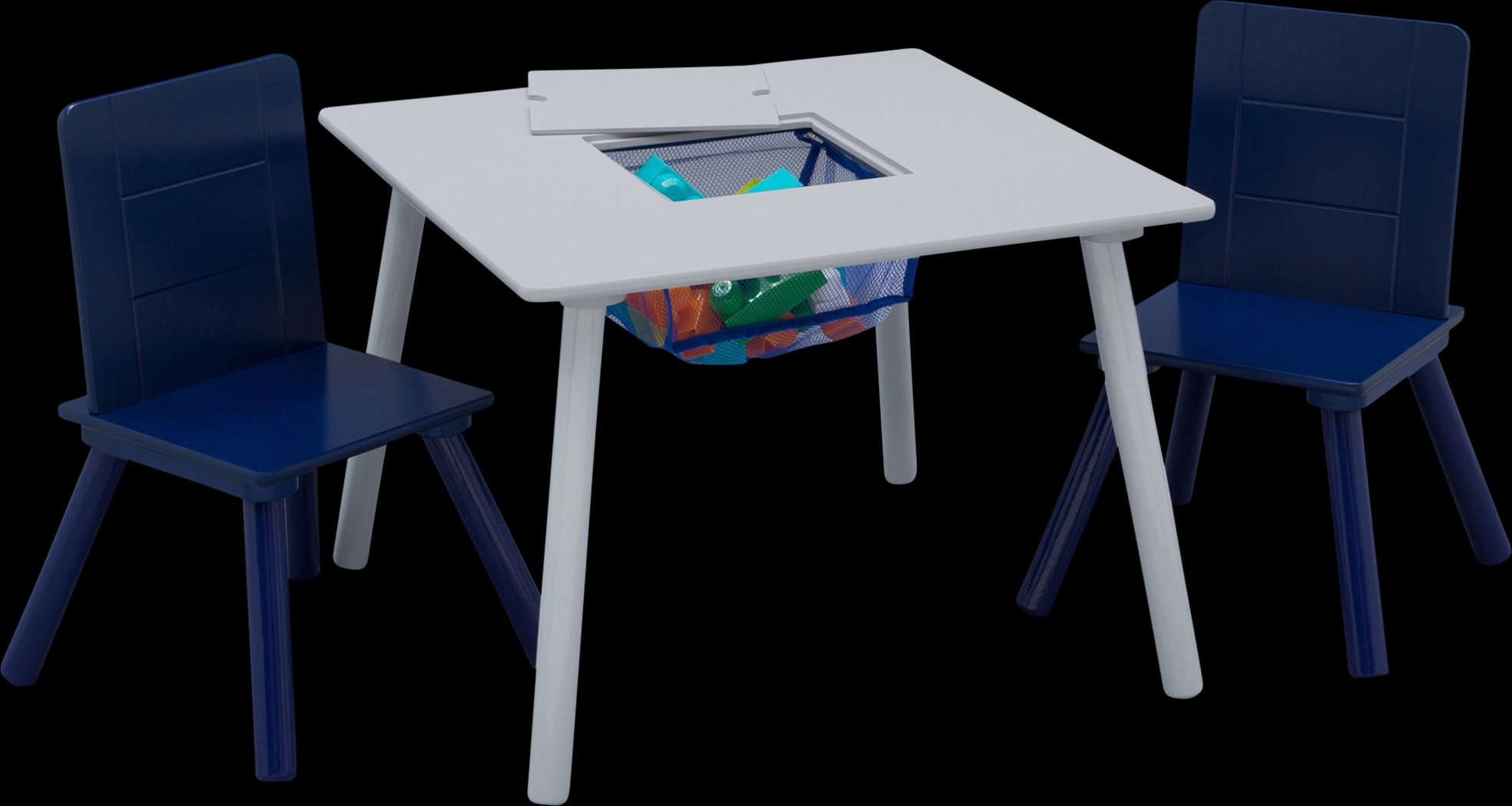 Kids Coloring Time Gray Table Set - Thumbnail - Image 2