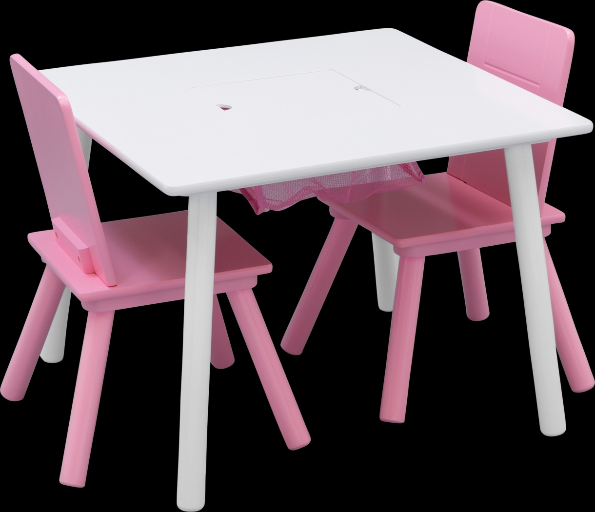 Kids Coloring Time White Table Set - Thumbnail - Image 4