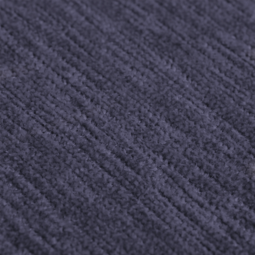 Kids Comfy Lush Purple Bean Bag Chair - Thumbnail - Image 9