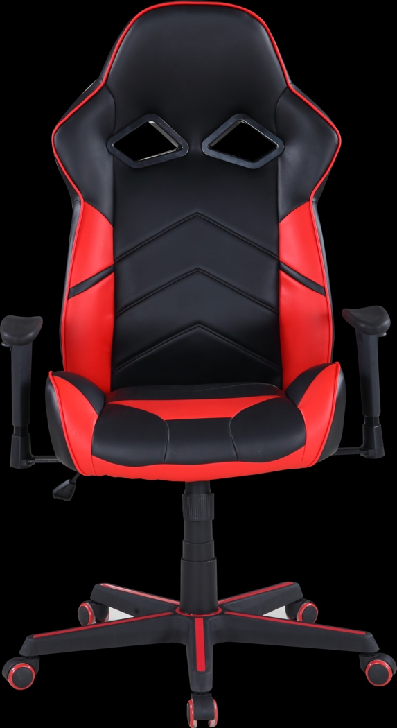 Kids Connick Black/Red Gaming Desk Chair - Thumbnail - Image 2