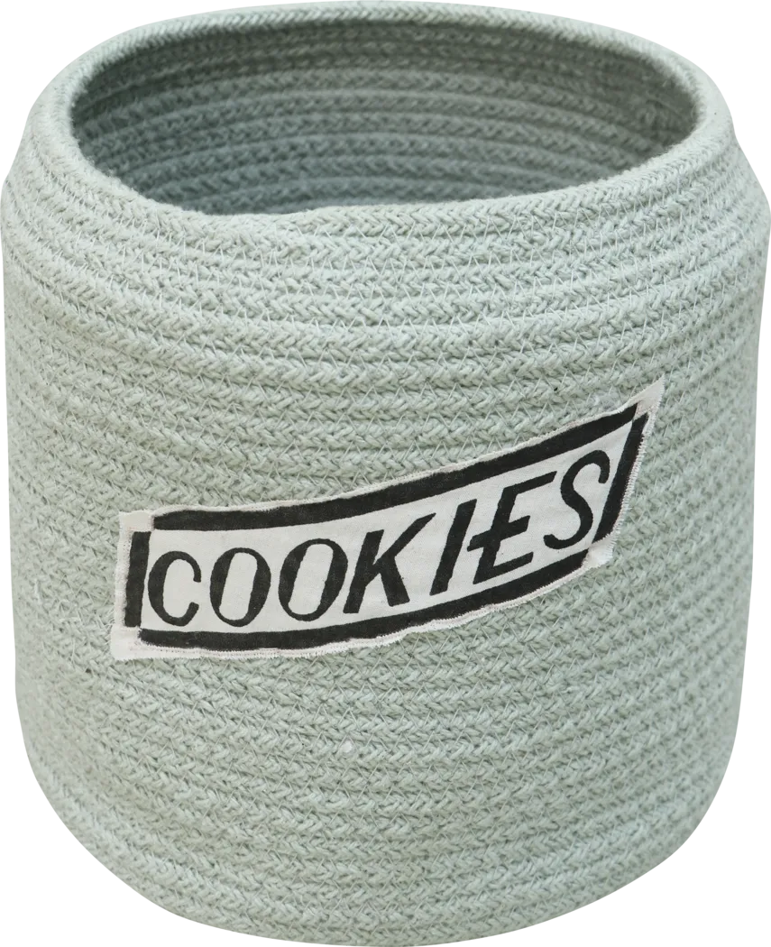 Kids Cookie Jar Blue/Sage Basket - Thumbnail - Image 4