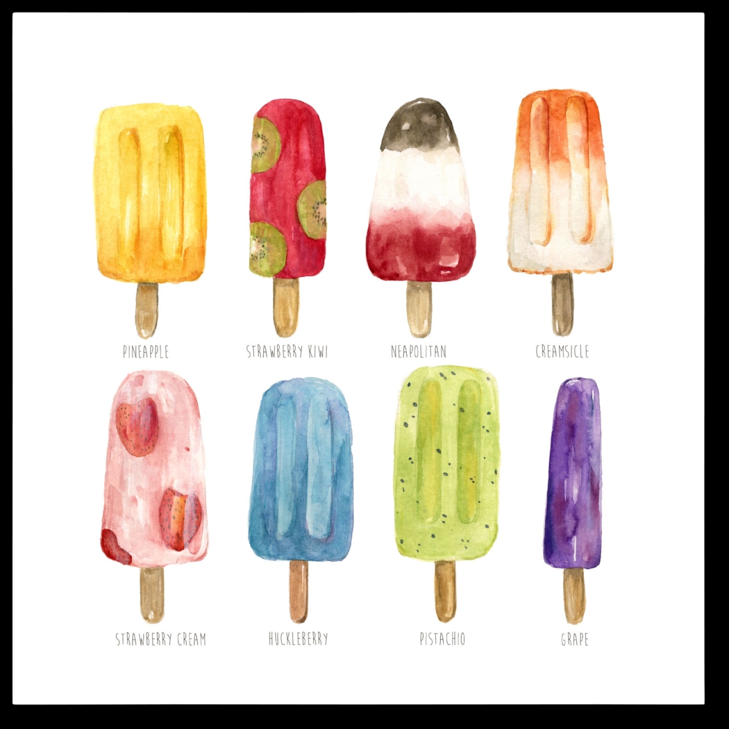 Kids Cool Pops White Artwork - Thumbnail - Image 1