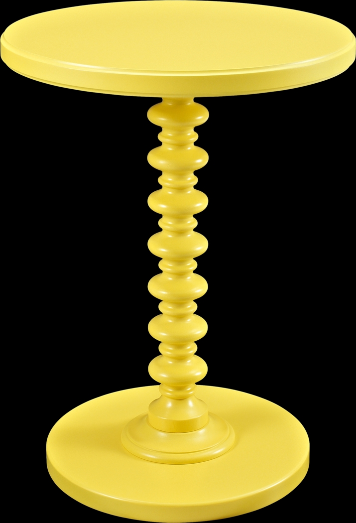 Kids Corby Yellow Accent Table - Thumbnail - Image 1