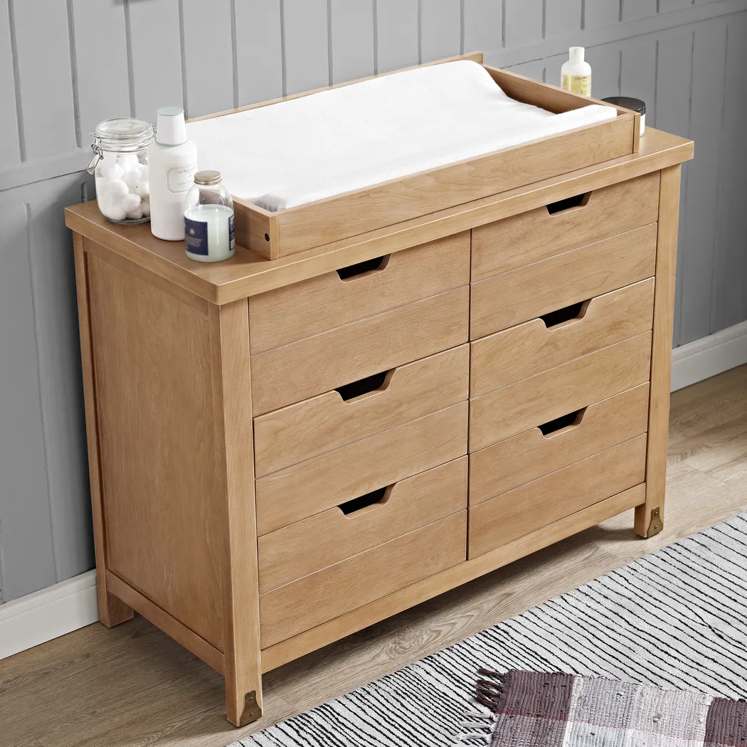 Kids Cormac Tan Dresser and Topper Set - Thumbnail - Image 2