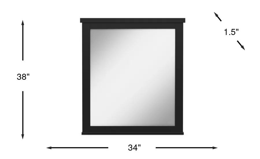 Dimension Image. Please refer to the Dimension Tab on this page for dimension details.