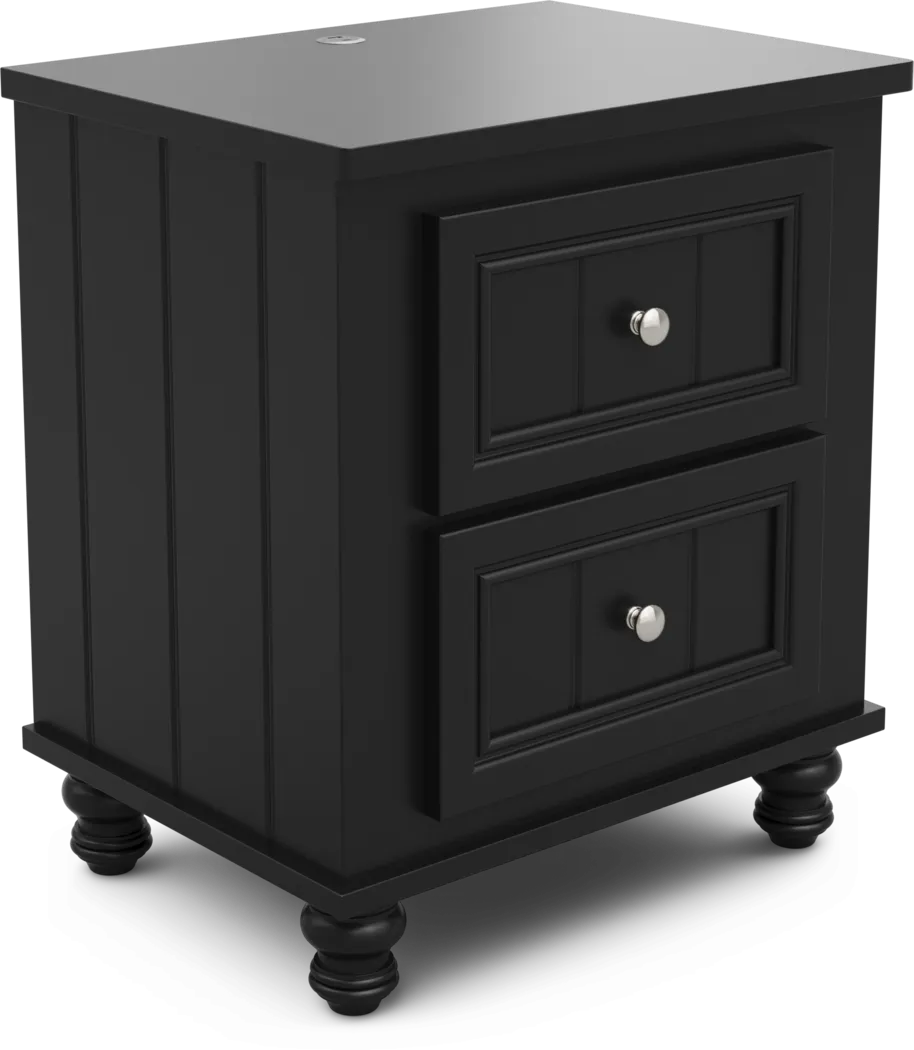 Kids Cottage Colors 2.0 Black Nightstand - Thumbnail - Image 3