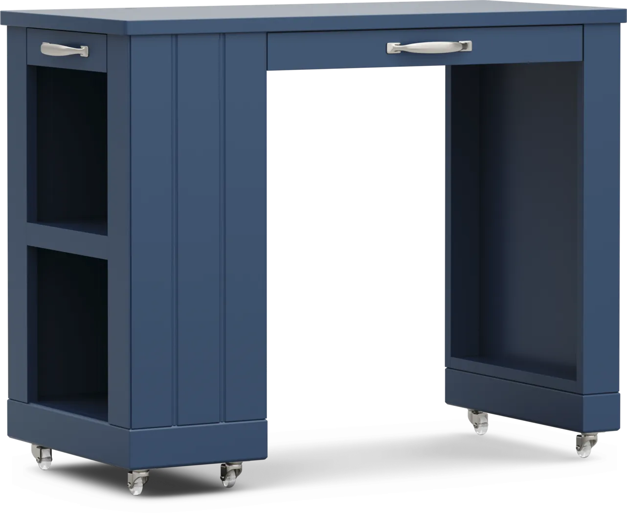 Kids Cottage Colors 2.0 Navy Caster Desk - Thumbnail - Image 2