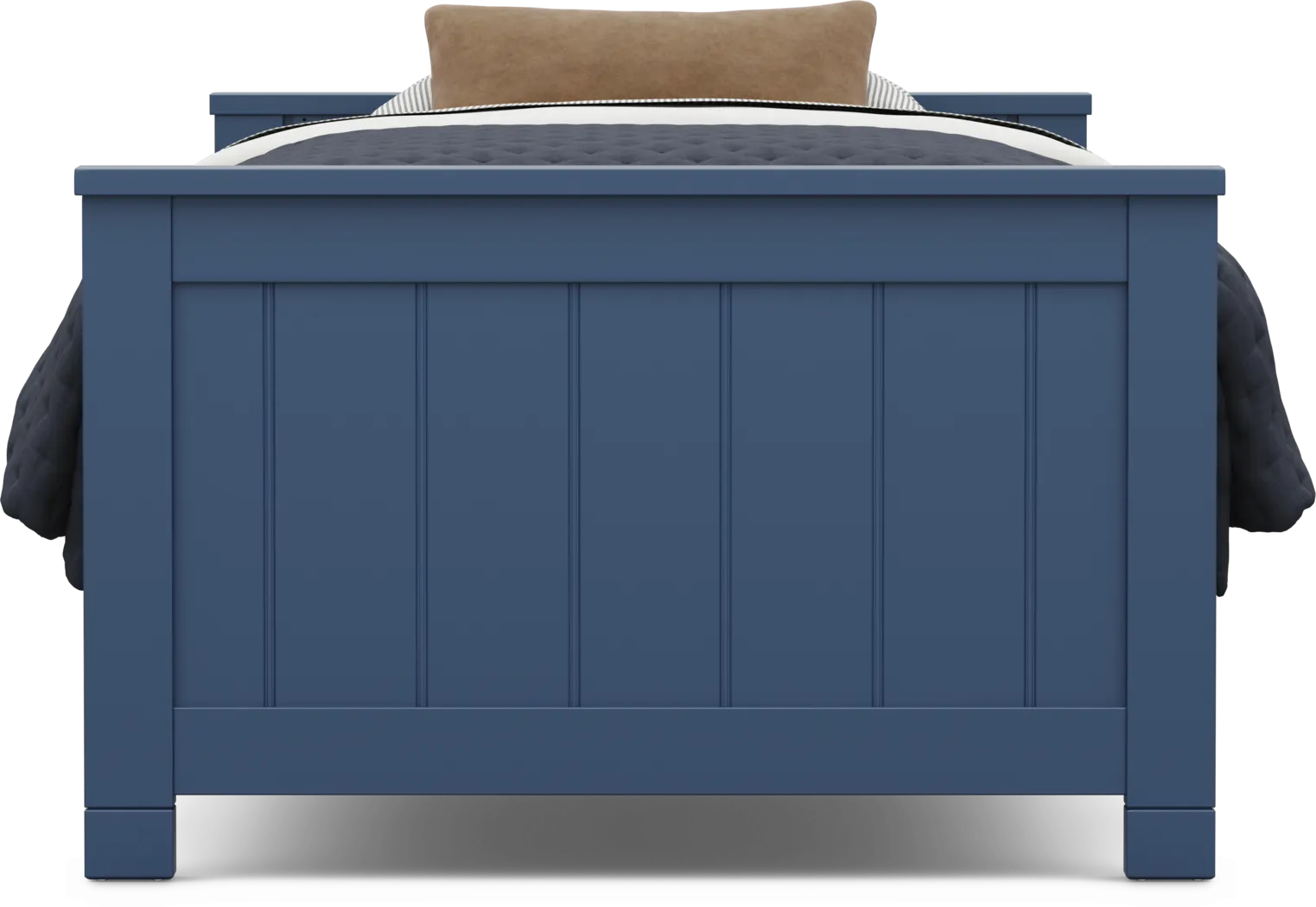 Kids Cottage Colors 2.0 Navy Twin Low Profile Bed - Thumbnail - Image 2