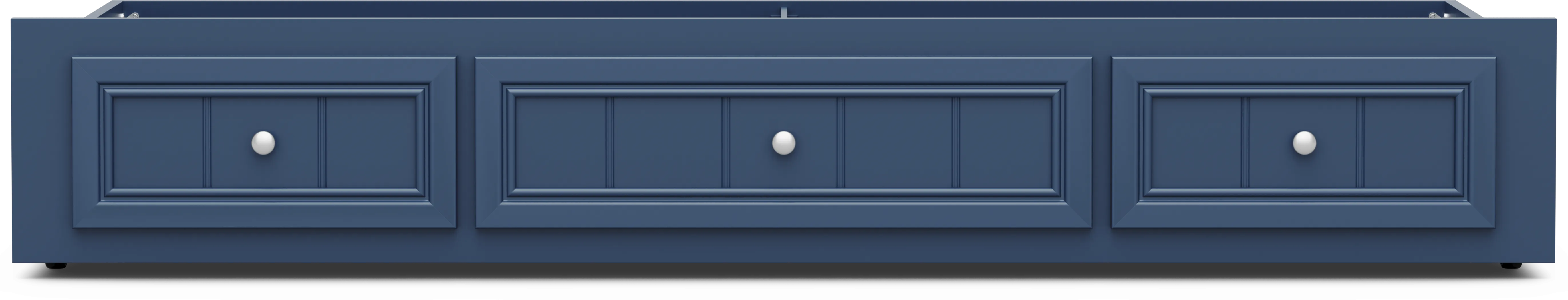 Kids Cottage Colors 2.0 Navy Twin Storage Trundle - Thumbnail - Image 2
