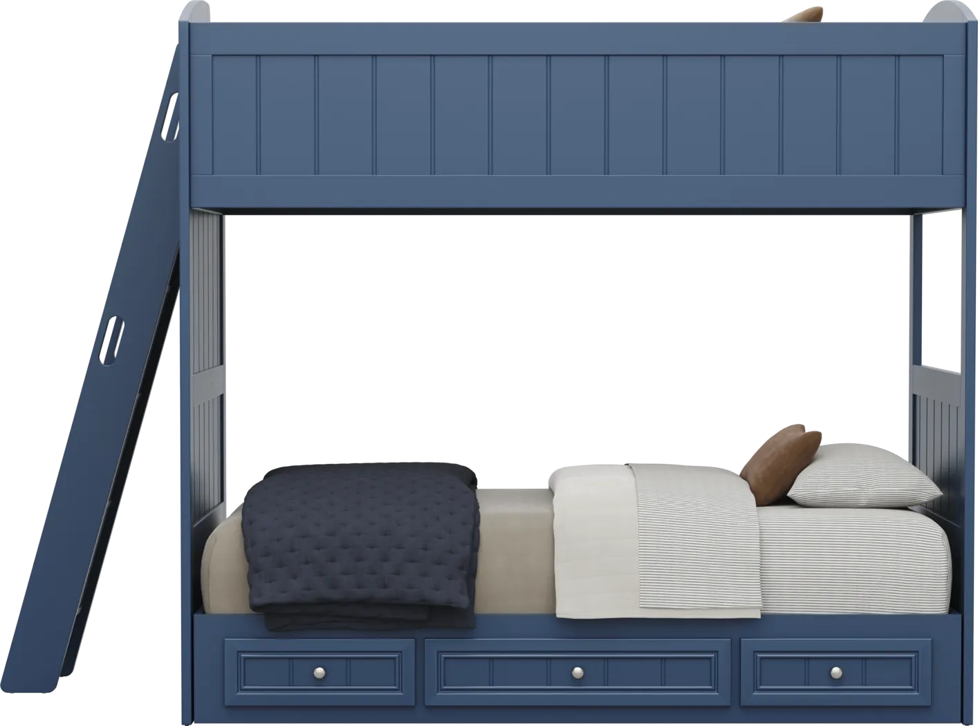 Kids Cottage Colors 2.0 Navy Twin/Twin Loft - Thumbnail - Image 4