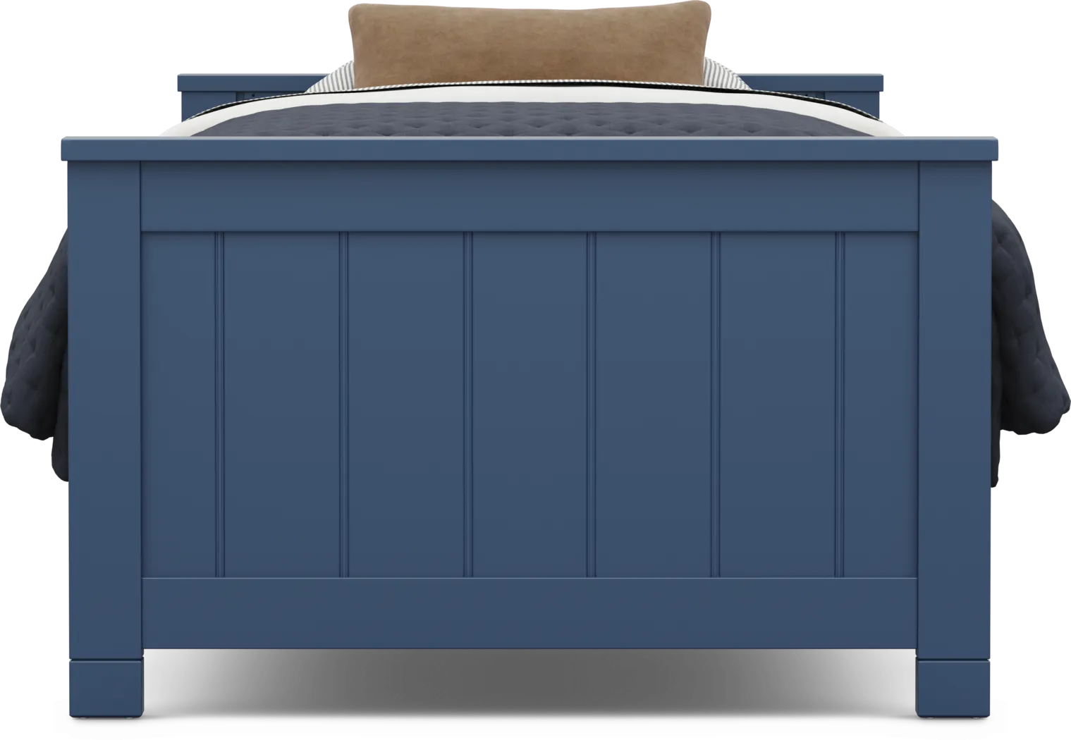 Kids Cottage Colors 2.0 Navy Twin XL Low Profile Bed - Thumbnail - Image 2