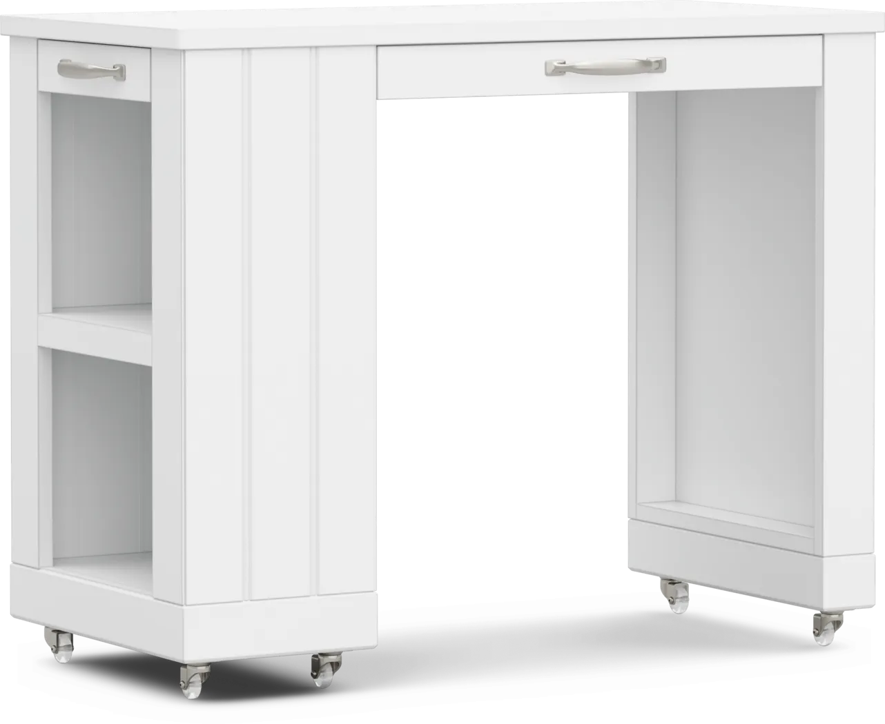 Kids Cottage Colors 2.0 White Caster Desk - Thumbnail - Image 2