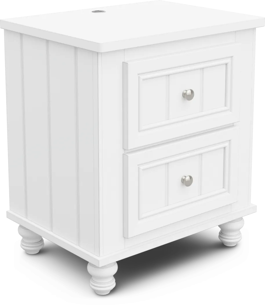 Kids Cottage Colors 2.0 White Nightstand - Thumbnail - Image 3