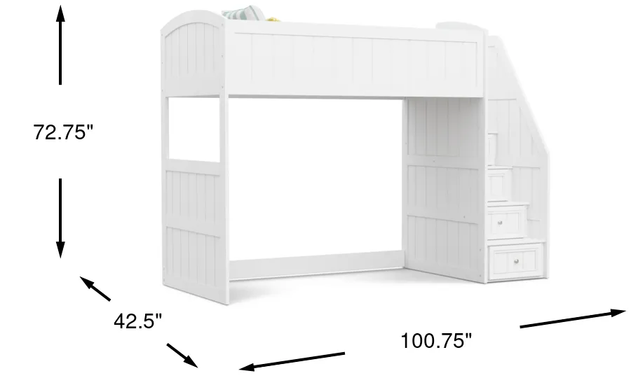 Dimension Image. Please refer to the Dimension Tab on this page for dimension details.