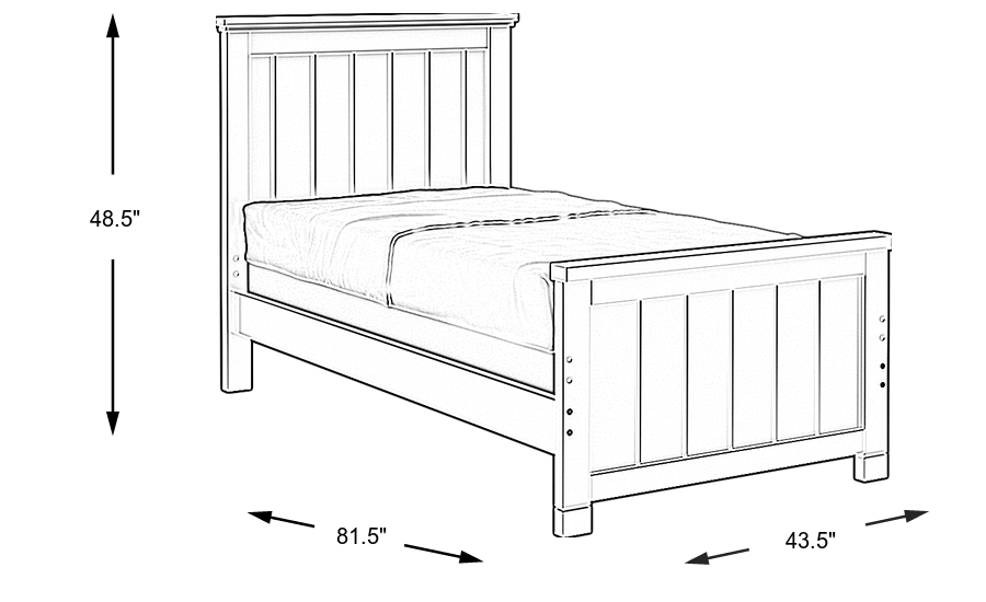 Dimension Image. Please refer to the Dimension Tab on this page for dimension details.