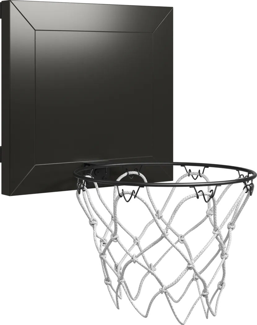 Kids Cottage Colors Black Basketball Hoop - Thumbnail - Image 1