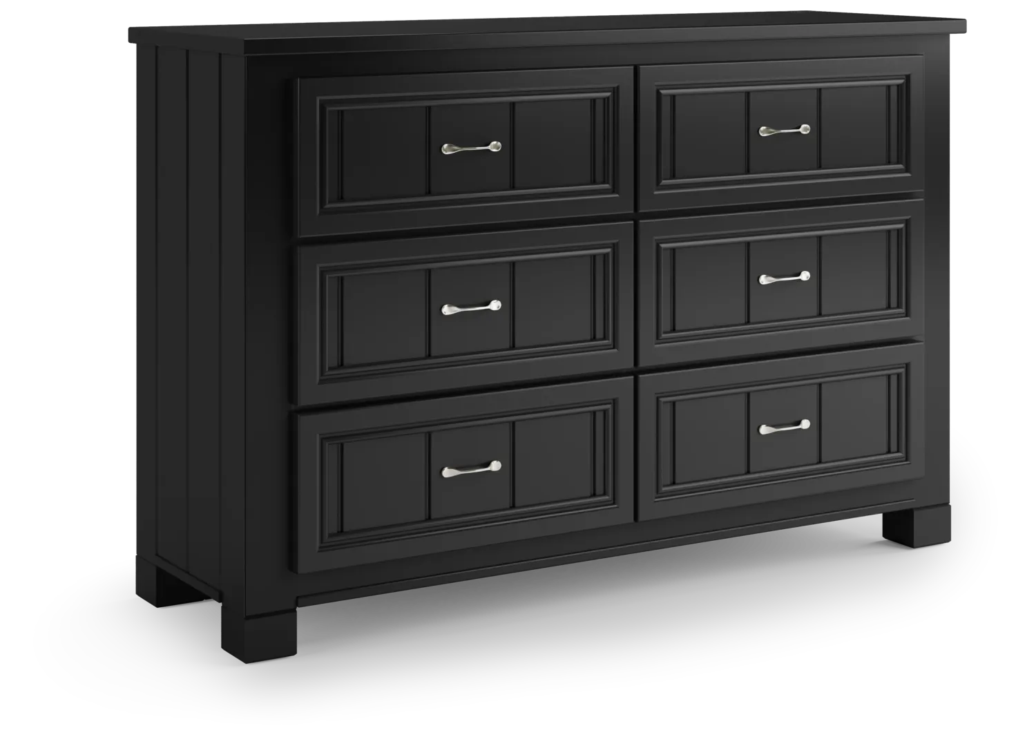 black dresser