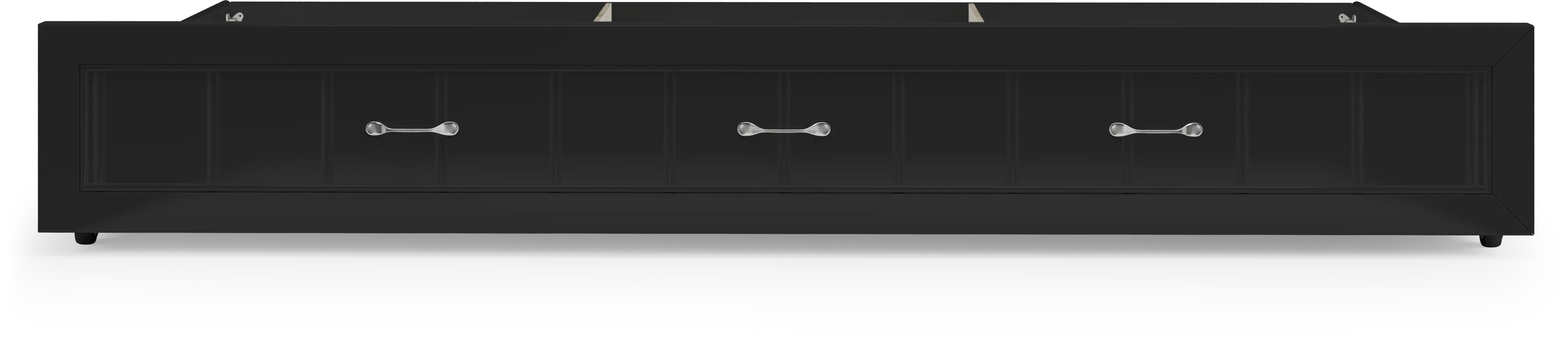 Kids Cottage Colors Black Twin Storage Trundle - Thumbnail - Image 2