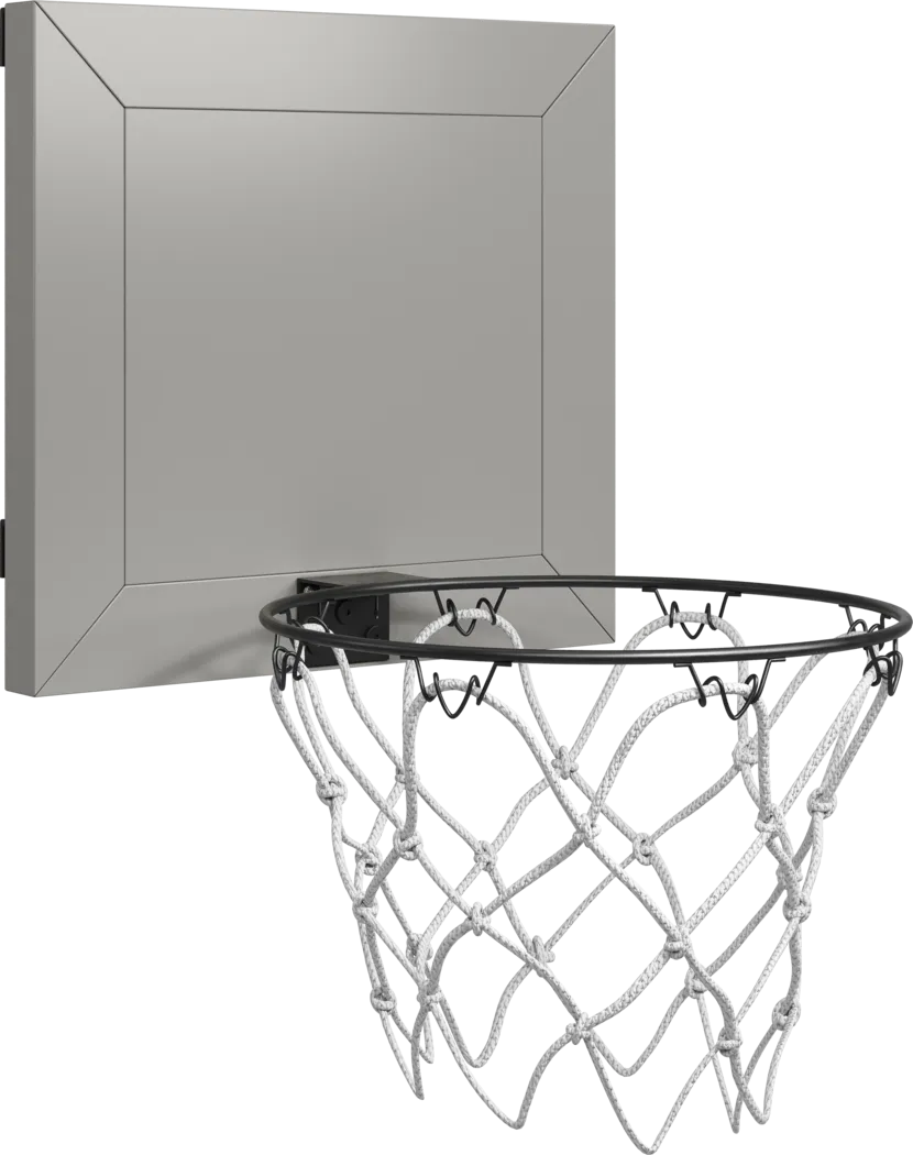 Kids Cottage Colors Gray Basketball Hoop - Thumbnail - Image 1
