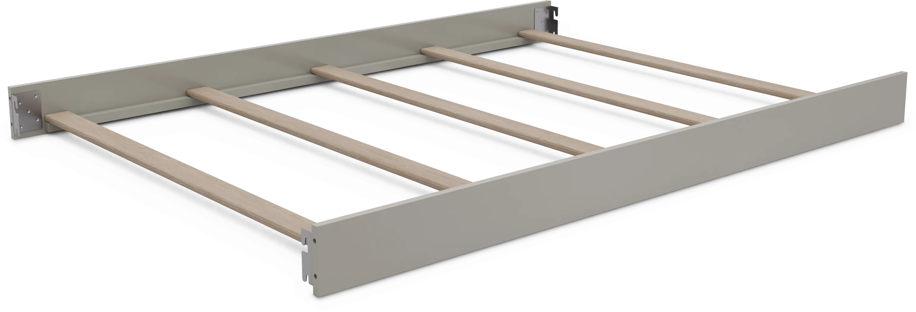 Kids Cottage Colors Gray Nursery with Toddler and Full Conversion Rails - Thumbnail - Image 14