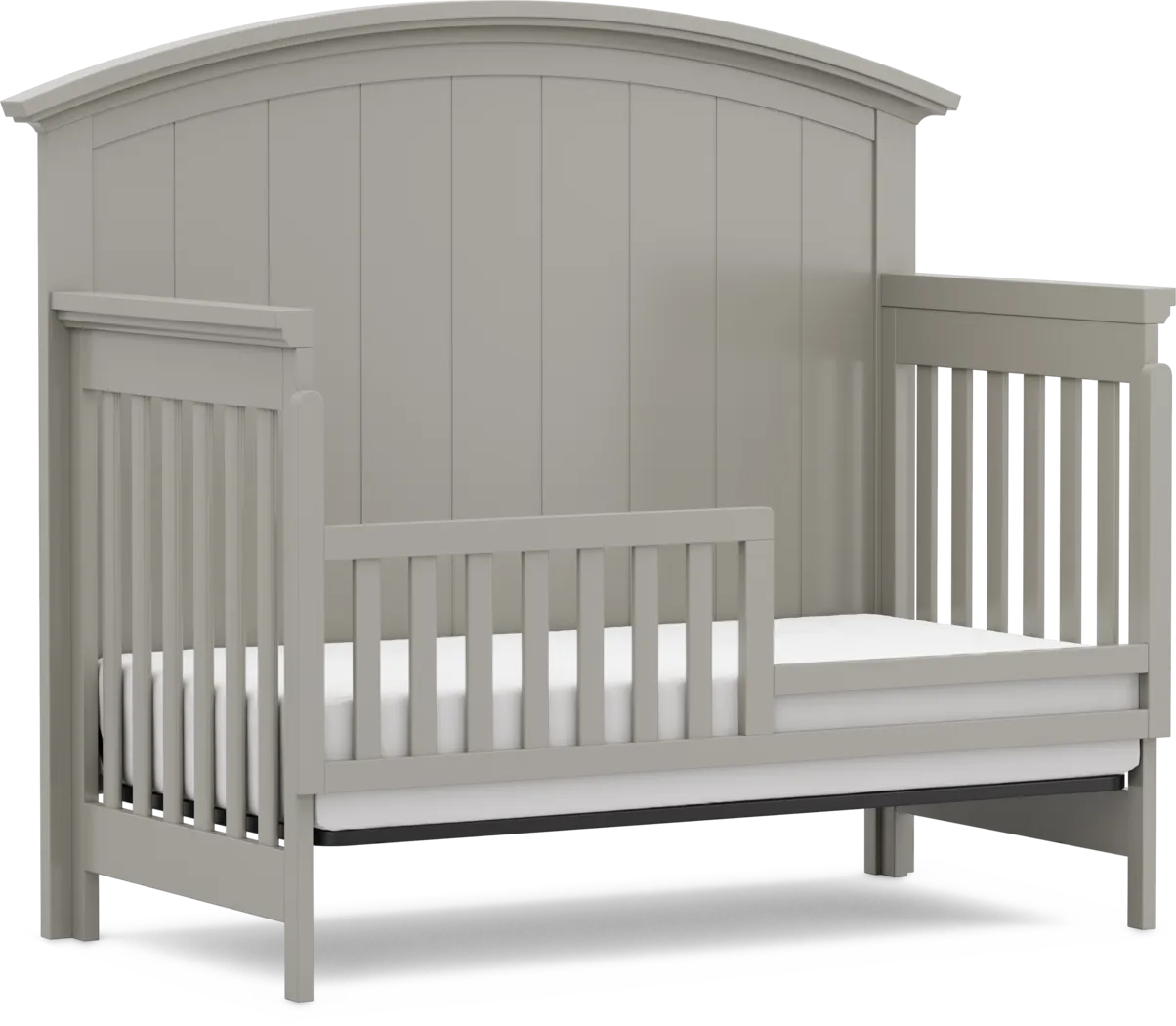 Kids Cottage Colors Gray Nursery with Toddler Rail - Thumbnail - Image 7