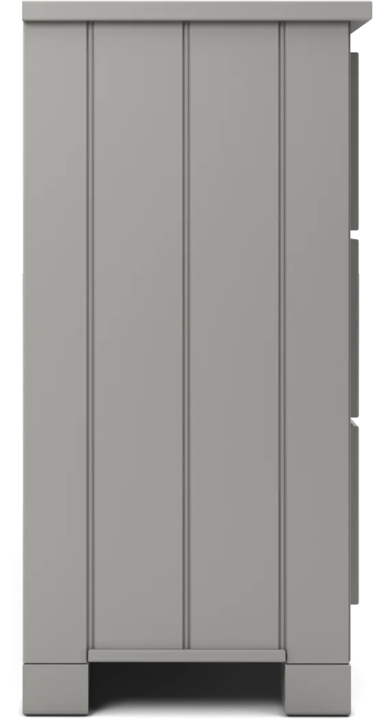 Kids Cottage Colors Gray 5 Pc Twin Bookcase Bedroom - Thumbnail - Image 7