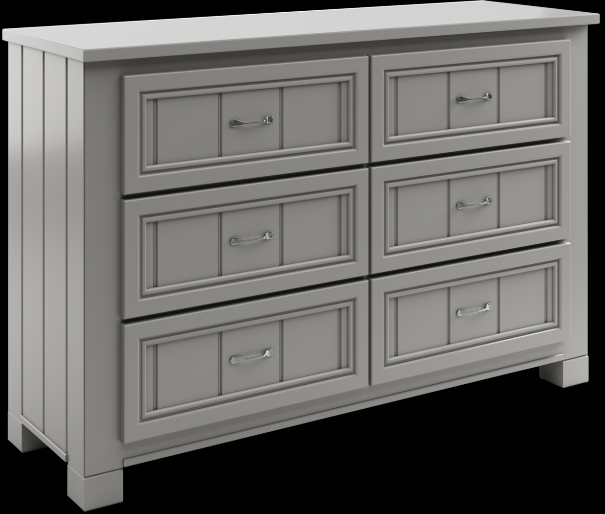 Kids Cottage Colors Gray Twin Panel Bedroom - Thumbnail - Image 5