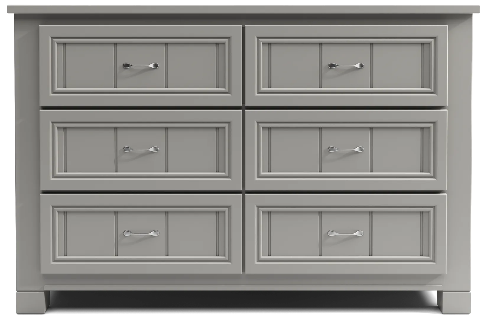 gray dresser
