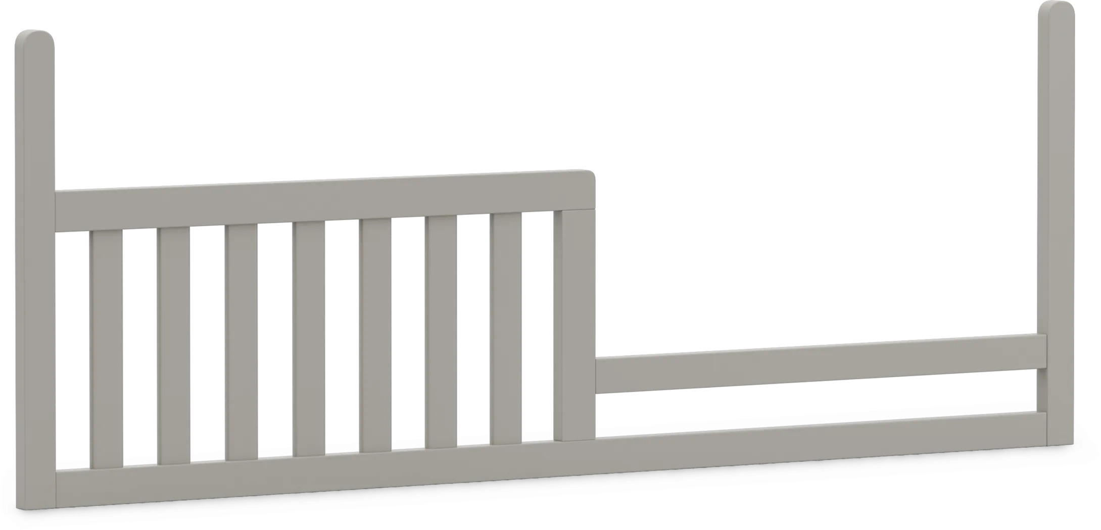 Kids Cottage Colors Gray Nursery with Toddler Rail - Thumbnail - Image 14