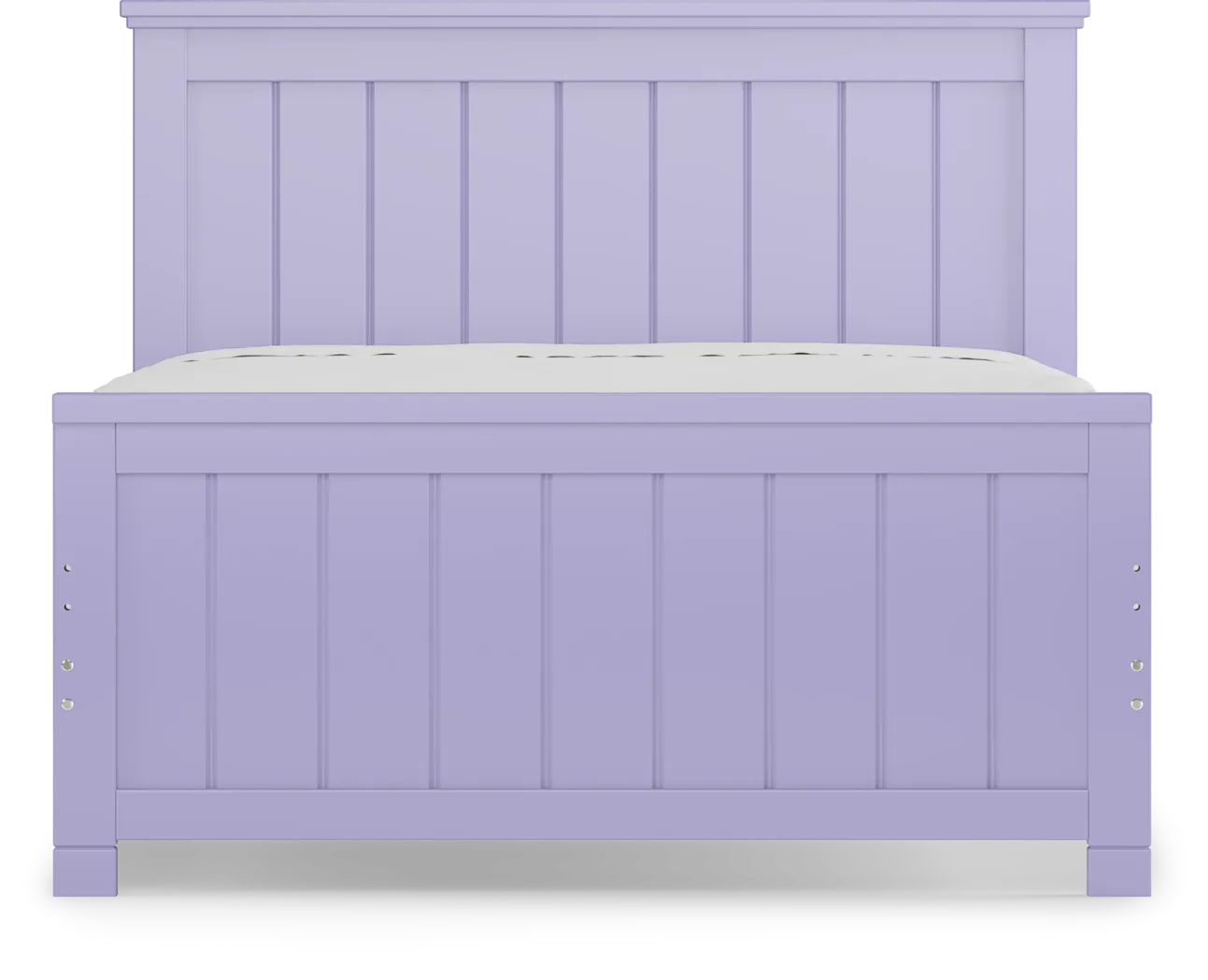 Kids Cottage Colors Lavender Full Panel Bed - Thumbnail - Image 3