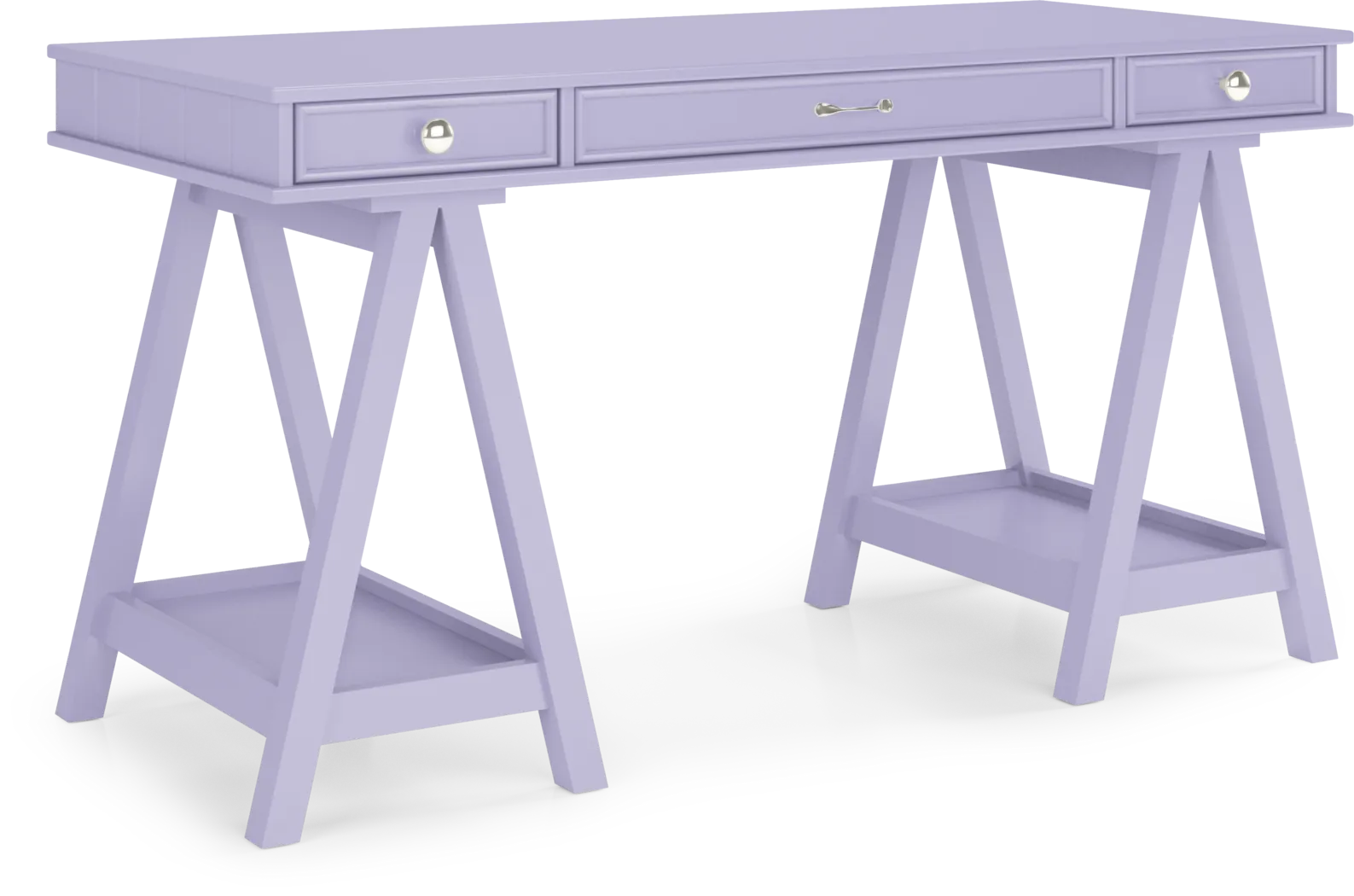 Kids Cottage Colors Lavender Desk - Thumbnail - Image 2
