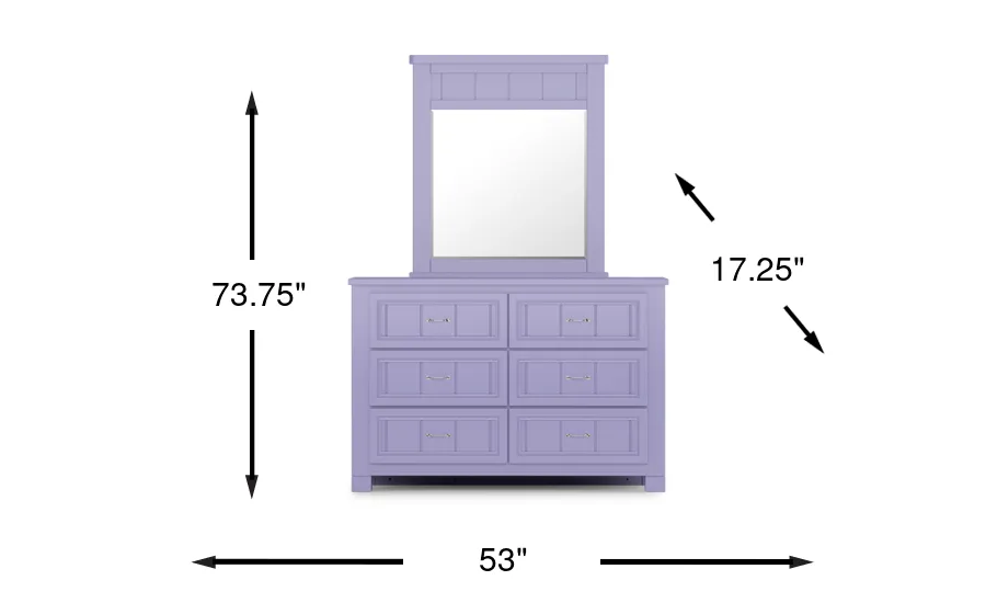 Dimension Image. Please refer to the Dimension Tab on this page for dimension details.