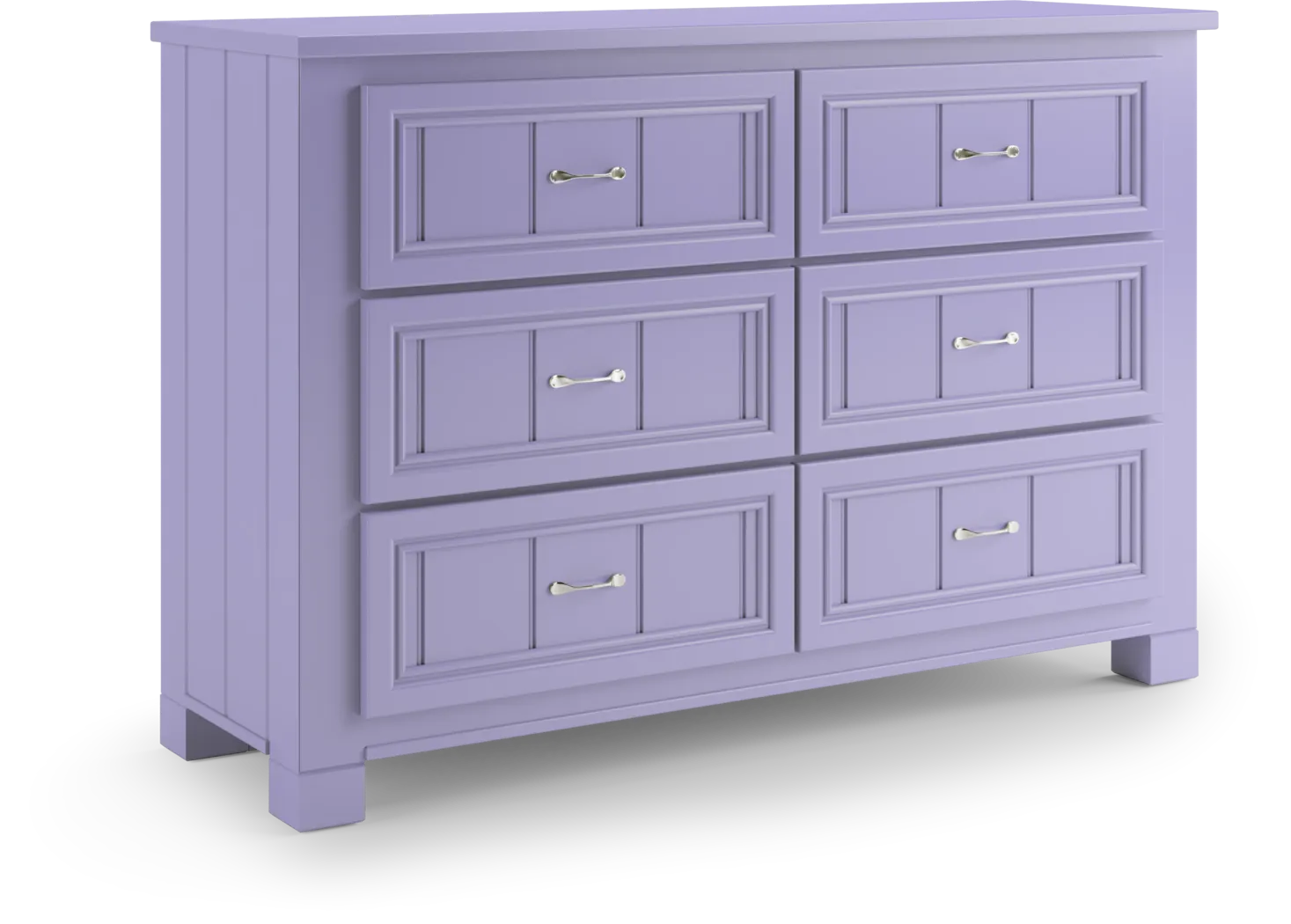 Kids Cottage Colors Lavender Dresser - Thumbnail - Image 3