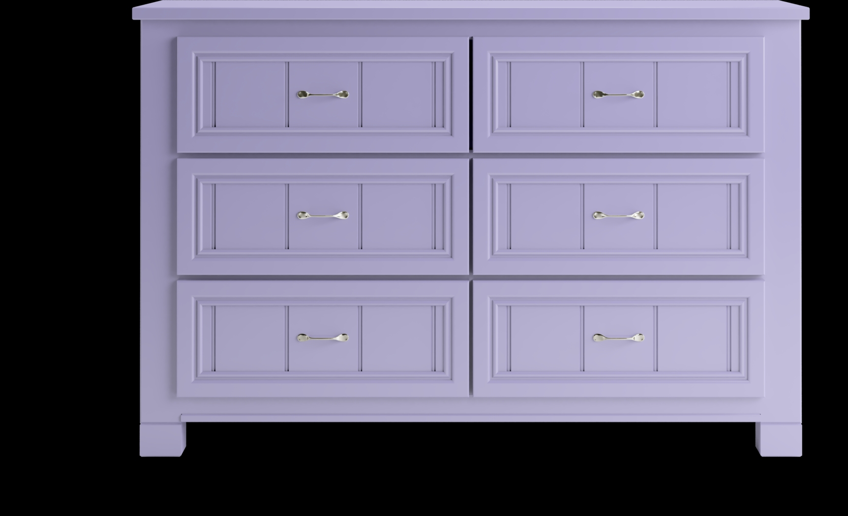 Kids Cottage Colors Lavender Twin Bookcase Bedroom - Thumbnail - Image 5