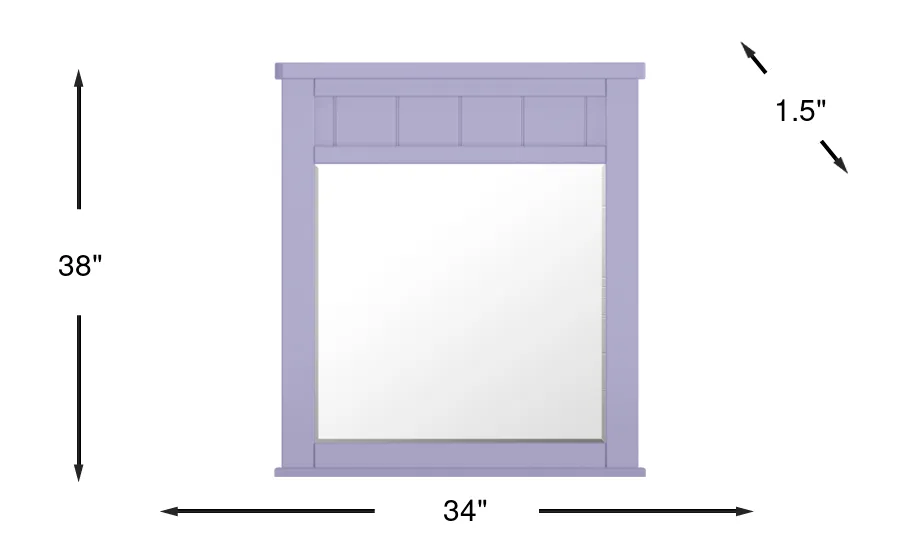 Dimension Image. Please refer to the Dimension Tab on this page for dimension details.