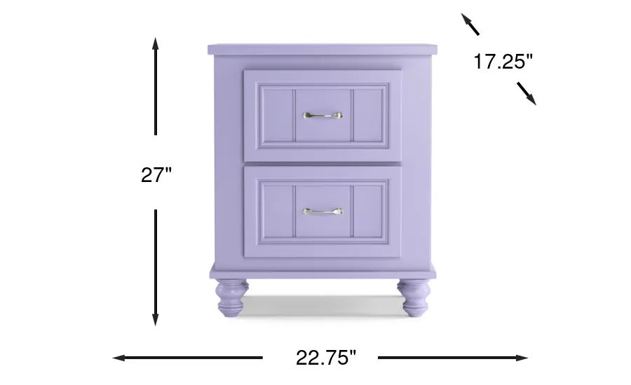 Dimension Image. Please refer to the Dimension Tab on this page for dimension details.