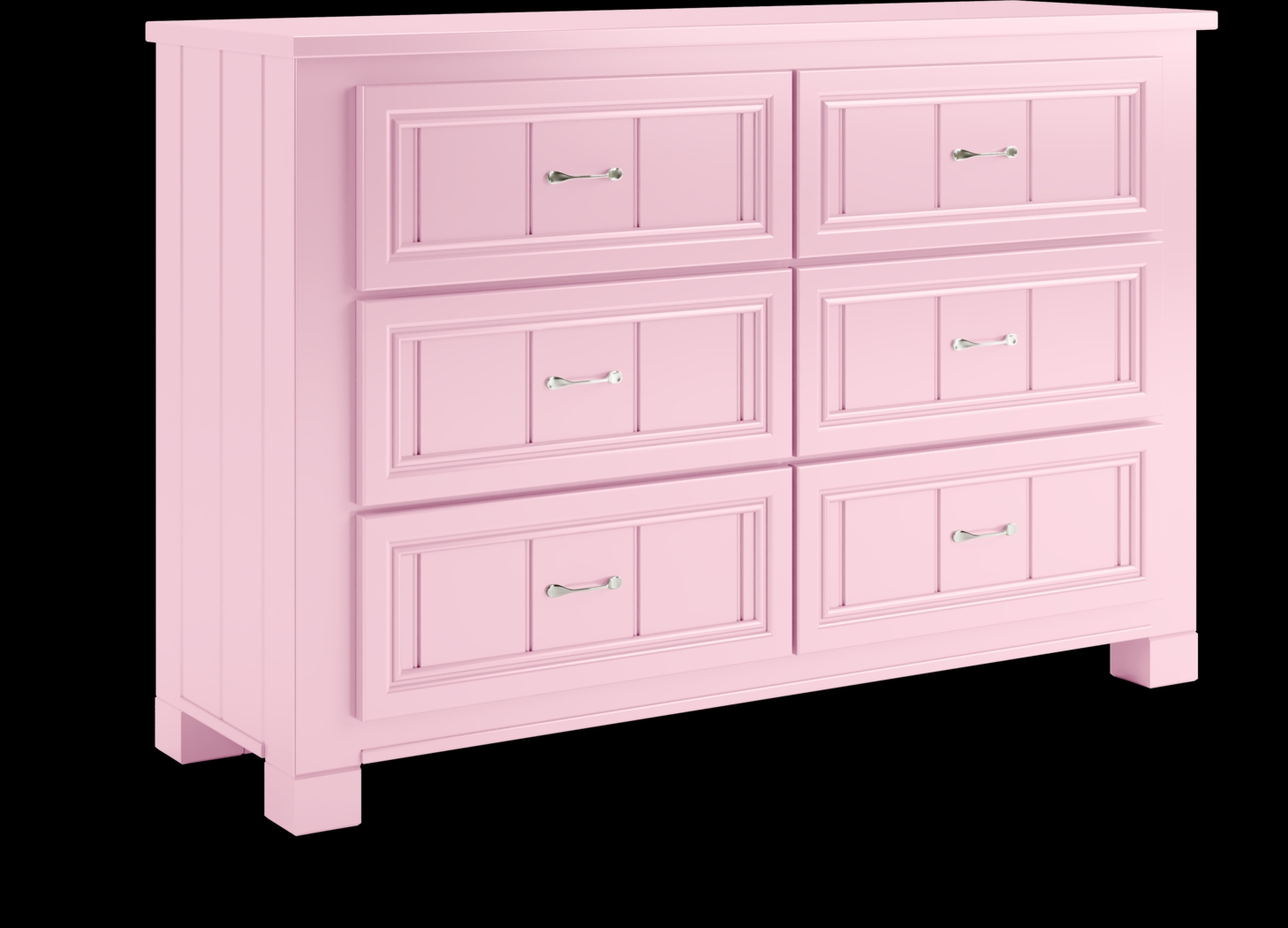 Kids Cottage Colors Pink 5 Pc Full Panel Bedroom - Thumbnail - Image 4