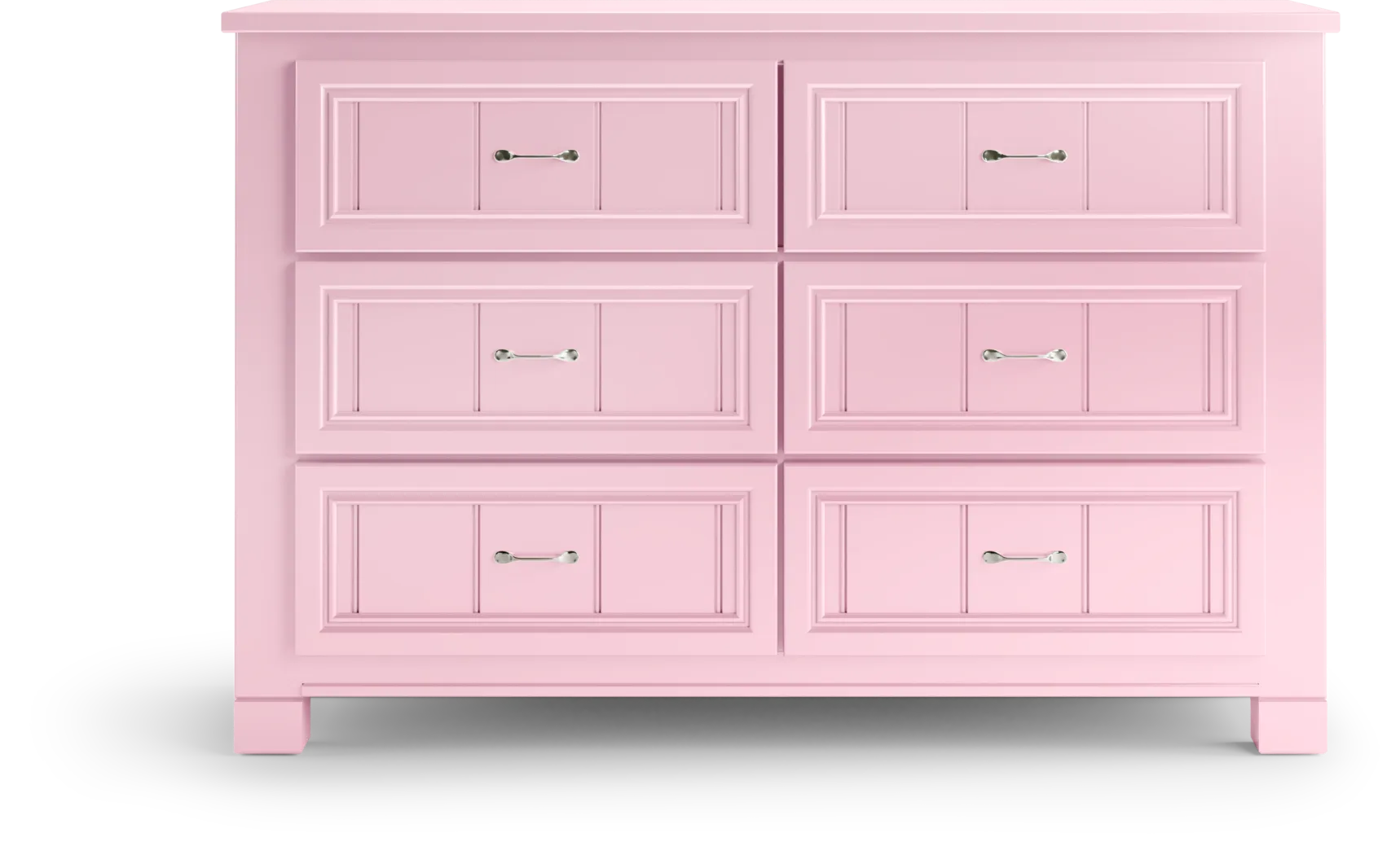 Kids Cottage Colors Pink 5 Pc Twin Panel Bedroom - Thumbnail - Image 5