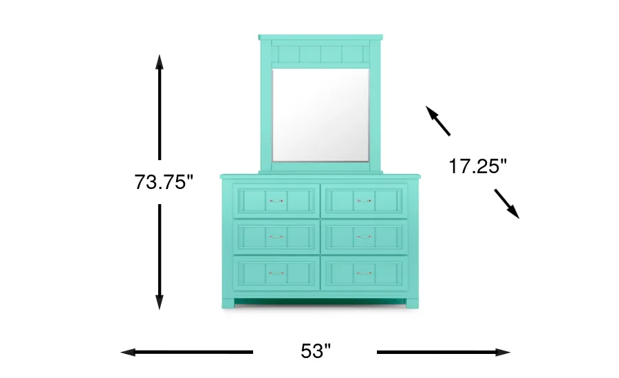 Dimension Image. Please refer to the Dimension Tab on this page for dimension details.
