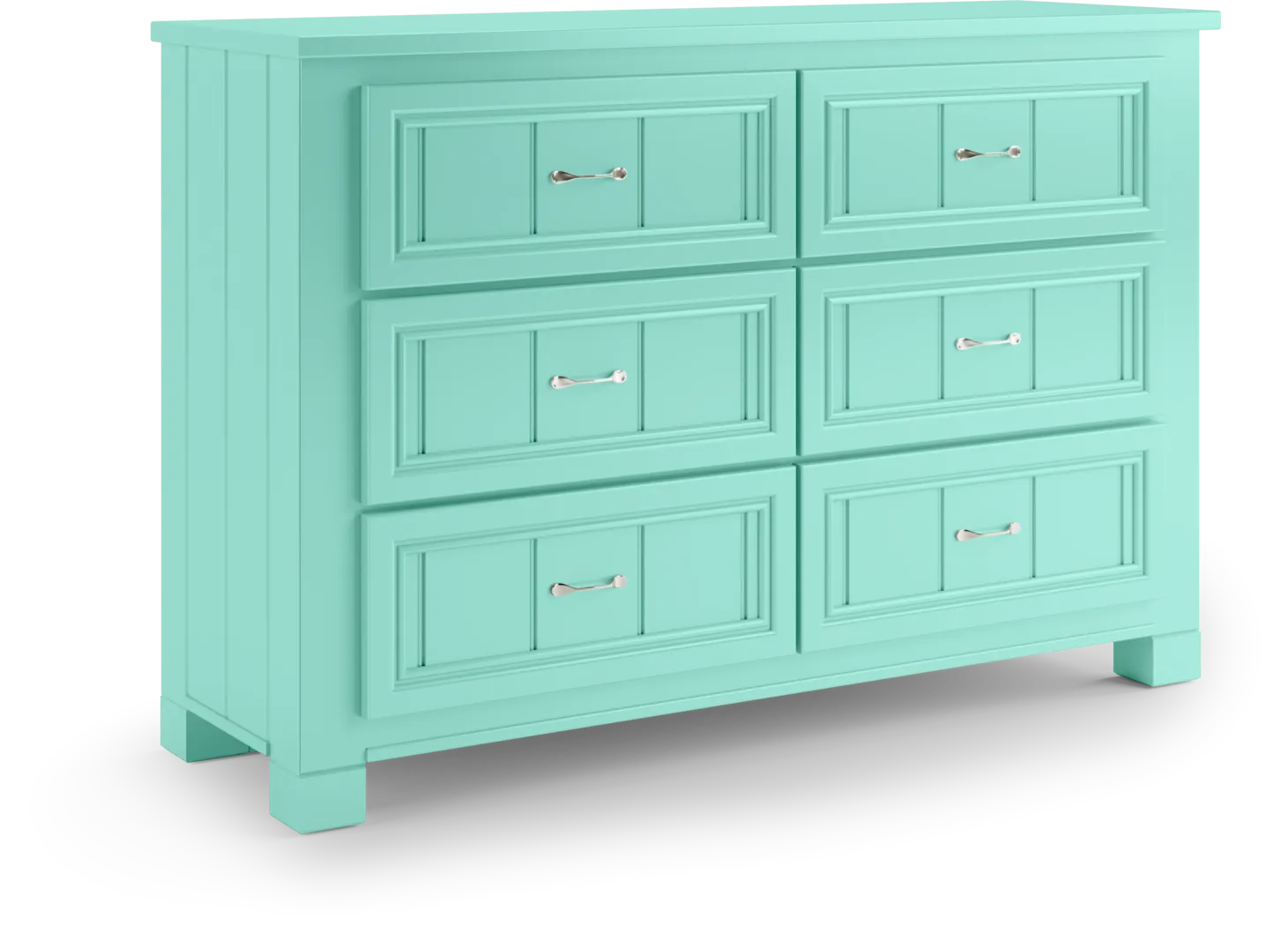 Kids Cottage Colors Turquoise Dresser - Thumbnail - Image 3