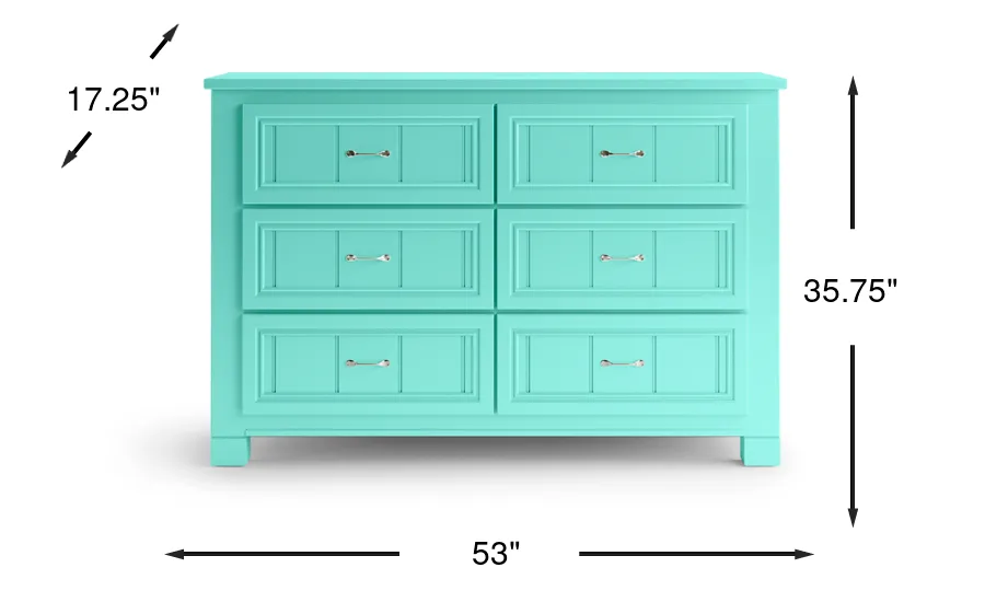 Dimension Image. Please refer to the Dimension Tab on this page for dimension details.